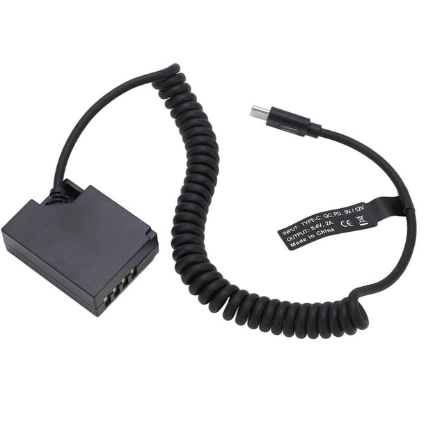 Batería Ficticia NP-W126, Reduzca PlásTico A Calor de 8.4v 2a Batería de Ficcion de Puerto de Tipo C de Protección Múltiple para fuji xt1 para fuji xt2 xt2