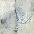 thumbnail image 2 of Goldberger, Jennifer 15x15 White Modern Wood Framed Museum Art Print Titled - Cool Neutral Loops II, 2 of 4