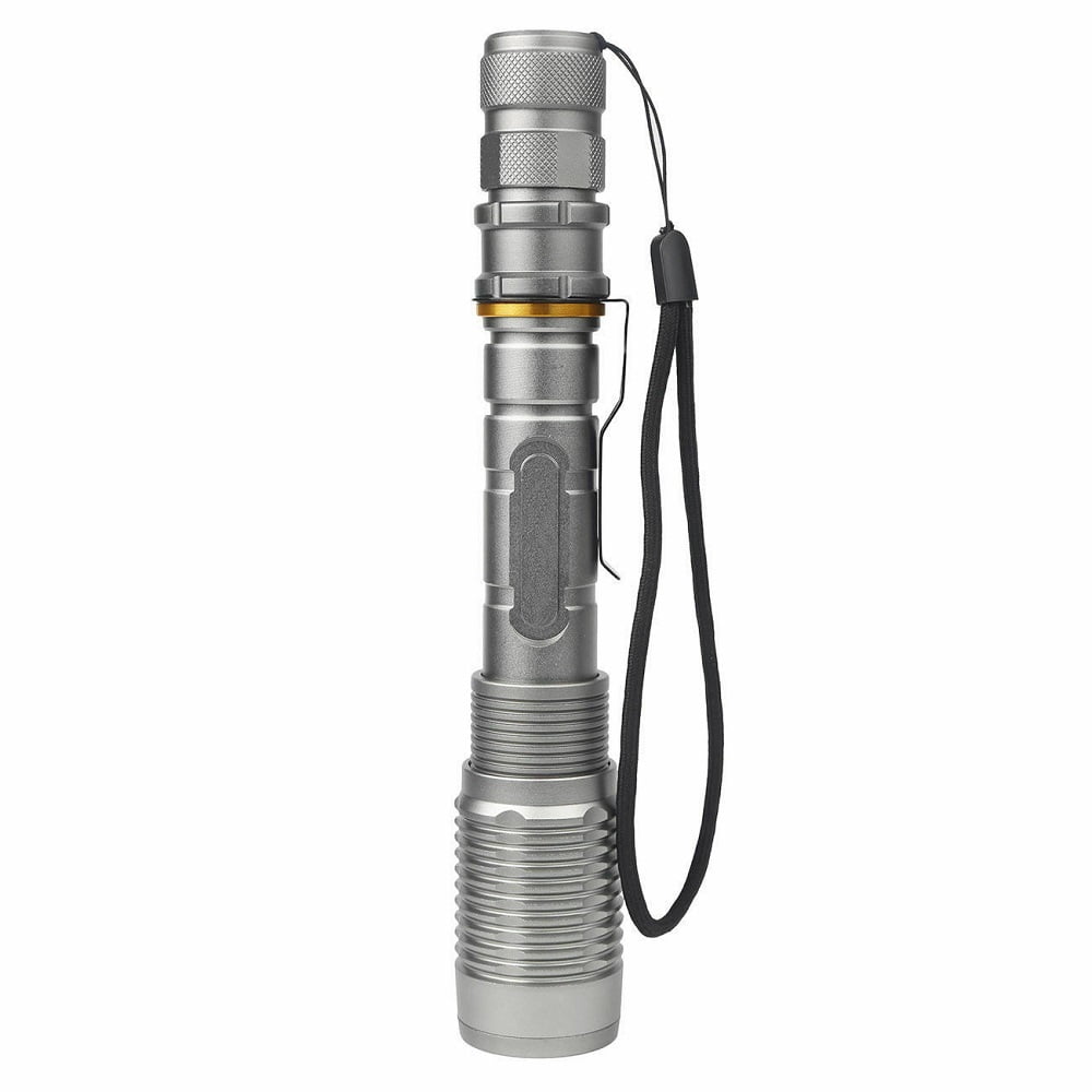 Zoomable Flashlight T6 350000LM LED High Brightness Tactical Torch Work Light UK 