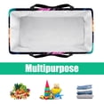 thumbnail image 5 of Jellyfish Large Capacity Reusable Foldable Oxford Cloth Storage Bin Shopping Basket Shopping Bag Grocery Bags, 5 of 7
