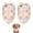Colorful Princess Swan, variant on Dog Bandana 2 Pack,Colorful Princess Swan Pattern Bandanas for Dogs,Cat Bandana,Small/ Large Dog Bandana 2 Size,Dog Bandanas