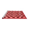 thumbnail image 2 of Ahgly Company Machine Washable Indoor Rectangle Checkered Red Modern Area Rugs, 2' x 4', 2 of 4