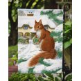 thumbnail image 3 of Carolines Treasures ASA2014GF Écureuil Roux et Drapeau de Chalet Taille de Jardin, 3 of 3