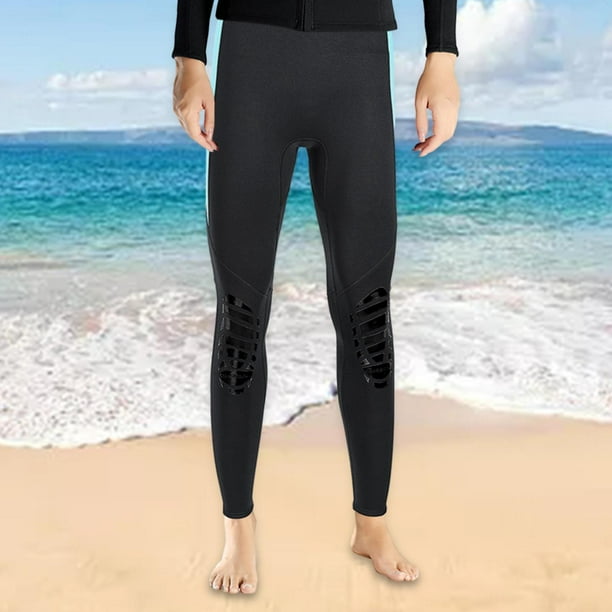Pantalones De Neopreno 0.5mm Nailon Para Buceo Y Deportes Acuáticos - Tallas S A XXXL, Negros, Cómodos Y Flexibles