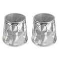 thumbnail image 3 of 2Pcs Dustproo E14 Bulb Lamp Holder Lampshade Modern Simple Style Table Lamp Shade, 3 of 14