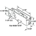 thumbnail image 2 of 1-1/4 in., Steel Ball Bearing, C-Tab, Sliding Door Tandem Roller Assembly, Pacific, 2 of 2