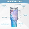 Frozen 40oz H2.0 Stainless Steel Vacuum Insulated Tumbler With Lid And