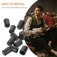thumbnail image 3 of QIFULL 10Pcs Black Plastic Knobs for Electric Guitar Volume Control Potentiometer Caps with Easy Grip, 3 of 8