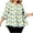 Yellow#373, variant on yoeyez Women's Floral Print 3/4 Sleeve V Neck Tops Blouses Dressy Casual Style for Weekend Fall Outfits Yellow XL
