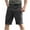 Black, variant on lmcalzta Mens Golf Shorts with Multi Pockets Elastic Waistband Hiking Camping Cargo Shorts with Multi Pockets