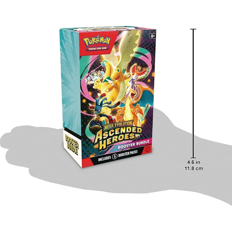 Pokemon TCG: Mega Evolution - Ascended Heroes Booster Bundle (6