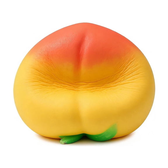 Peach Squishy, Squishy Peach, Soft Squeezy Fruit Squishys, Squishyes Fidget for Adults, Cute Fruit Squishys Stress Relief Gift