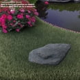 thumbnail image 3 of Gardenised Fake Garden Rock Cover Decorative Natural Texture Faux Stone  for Outdoor Landscaping Ideal for Hiding Irrigation Valves Water Pumps Pipes Electrical Boxes & Cables in Yard or Lawn, Crown, 3 of 8