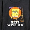 thumbnail image 3 of SpongeBob SquarePants - Best Witches - Women's Lightweight French Terry Long Sleeve Shirt, 3 of 6