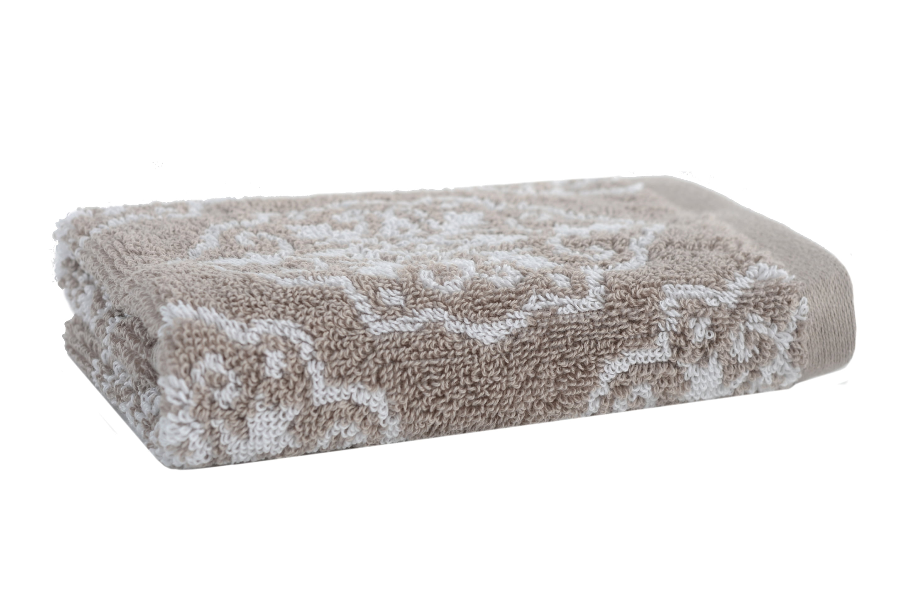 Better Homes and Gardens Thick and Plush Washcloth Taupe Splash 
