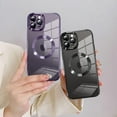 thumbnail image 2 of Magnetic Clear for iPhone 12 Pro Case with Camera Lens Protector [Compatible with MagSafe] Luxury Plating Bumper Soft TPU Shockproof Protective Slim Phone Cover for Women Girls-Purple, 2 of 6