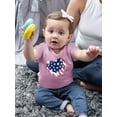 thumbnail image 2 of American Heart 4Th Of July T-Shirt Infant -Image by Shutterstock,  24 Months, 2 of 4