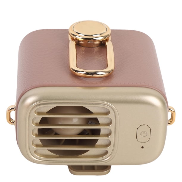 Ventilador De Cintura, ABS Portátil 360 Grad Ajustable Ventilador De 3 Velocidades Recargable Con Clips Seguros Para Eventos Al Aire Viaje
