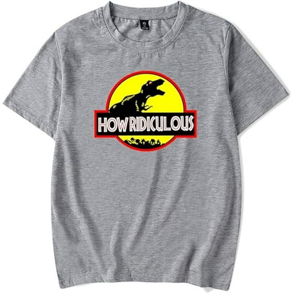 How Ridiculous T-shirt Vintage Oversized Summer Fashion Trend O-neck Short Sleeved Top