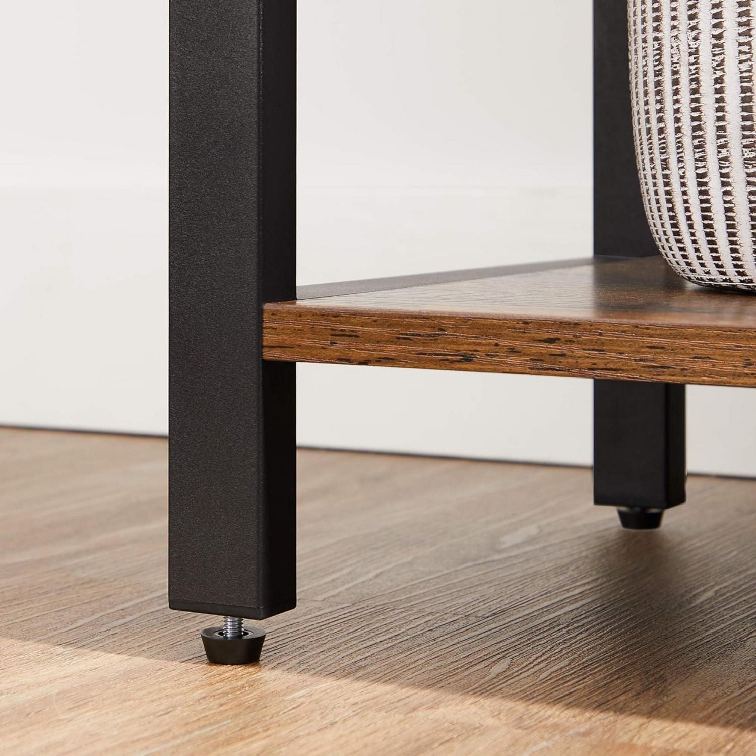 Boutique Home 6-Tier Bookcase Storage Shelf Steel Frame Ideal for Living Room Study Office Hallway