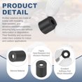 thumbnail image 3 of Uxcell 9 Pcs Entretoises en Caoutchouc, 0.98"OD x 0.39 Pouces ID Ronds Anti-Vibrations Ronds Isolation Rondes 0.87 Pouces Épaisseur Rondelles en Caoutchouc pour Accessoires de Maison Voitures Bateau, Noir, 3 of 6