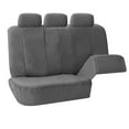 thumbnail image 3 of FH Group Deluxe Leatherette Padded Seat Covers For Car Truck SUV Van - Rear Bench, 3 of 5