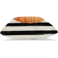 thumbnail image 3 of Fall Pillow Covers 18x18 Set of 2, Watercolor Stripes Pumpkin Decorative Outdoor Throw Pillow Covers Autumn Thanksgiving Farmhouse Cushion Case Linen Square for Home Couch Sofa, 3 of 6