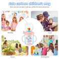 thumbnail image 1 of 220ml Bebé Beber Taza Dibujos animados Pajita Niño Beber Botella Niño Niña para al aire libre, 1 of 6