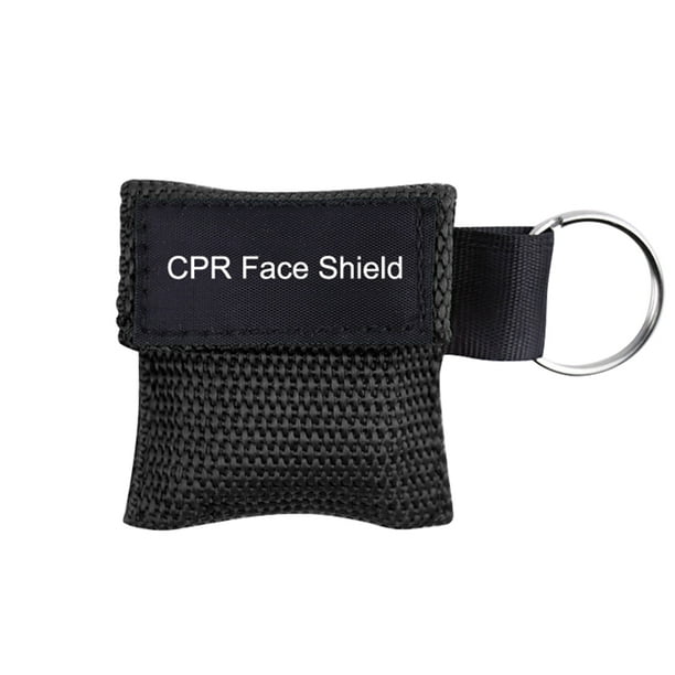 Llavero Con Escudo Resucitador Protector Máscara RCP Primeros Auxilios Emergencia ()