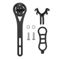 thumbnail image 3 of Bike Computer Mount, Bike Computer Holder, Aluminum GPS  Extension Mount High Strength Cycling Lamp Clip For Action Camera Riding Black  And Lamp Clip For, 3 of 8