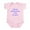 Petal Pink, variant on CafePress - I Get My Awesomeness From My Aunt Body Suit - Baby Light Bodysuit, Size Newborn - 24 Months