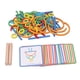 thumbnail image 1 of Creación De Juguetes De Rompecabezas A Juego, Madera De Varias Formas, Palos De Colores Vibrantes, Juguete De Rompecabezas A Juego Para Niños Para Habilidades Prácticas, 1 of 7