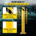 thumbnail image 6 of VEVOR 48" Yellow Safety Bollard, 6 of 12