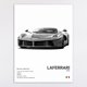 thumbnail image 3 of Póster de coche deportivo de lujo francés en blanco y negro pop, arte de pared 911 GT3 RS Turbo HD, impresión al óleo sobre lienzo, decoración para garaje y sala de estar, 3 of 5