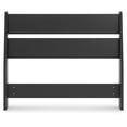 thumbnail image 3 of Signature Design by Ashley Socalle Twin Panel Headboard in Matte Black Finish, 3 of 5