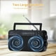 thumbnail image 4 of Radio SEMIER AM FM portátil de onda corta con altavoz Bluetooth, 4 of 7