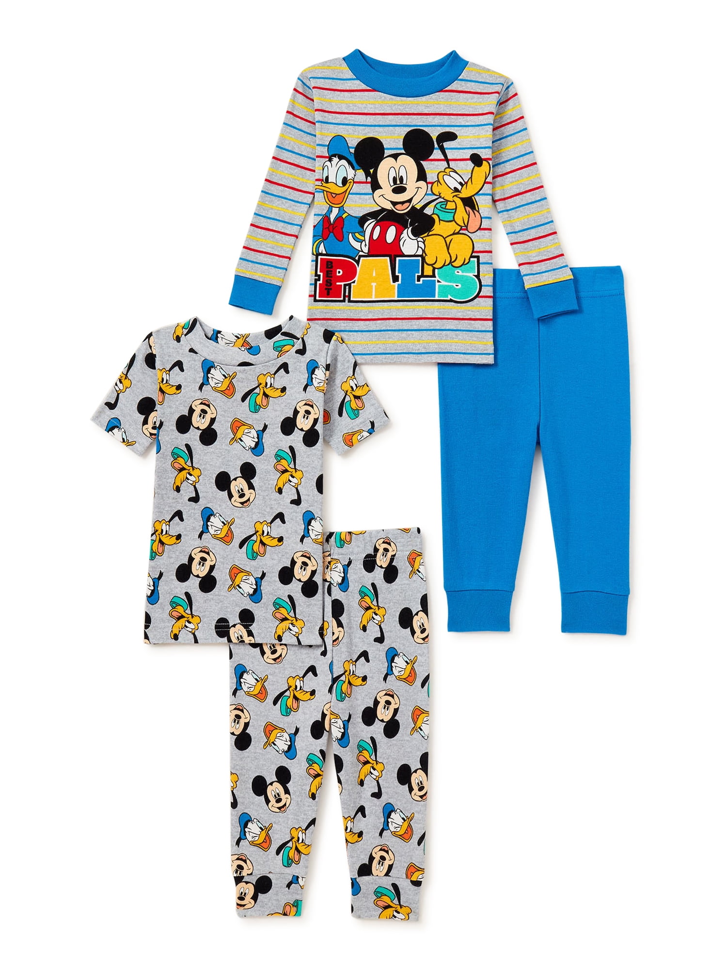 Disney Mickey Mouse Boys Toddler Pajama Set Size 2T 4T 5T NWT 
