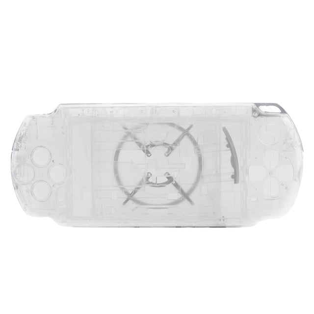 Reemplazo de carcasa completa para consola de juegos, carcasa de repuesto, cubierta de repuesto para PSP 3006 (transparente)