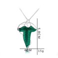 thumbnail image 2 of Fashion Women Jewelry Green Leaves Pendent Necklaces Classic Movie Jewelry, 2 of 5