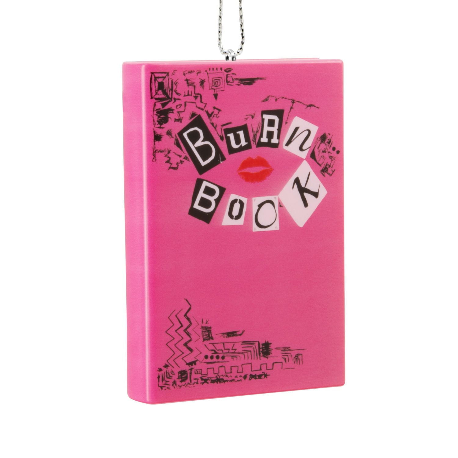 Hallmark Christmas Ornament (Mean Girls Burn Book Shatterproof)