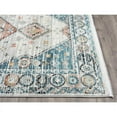thumbnail image 5 of Abani Azure Collection Blue 4' x 6' Medallion Vintage Rug, 5 of 7