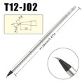 thumbnail image 4 of Punta T12 de alta calidad, puntas de pistola para soldar de repuesto cromadas negras de Taiwán, calentamiento rápido, temperatura estable más duradera, 4 of 5