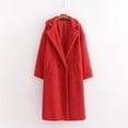 thumbnail image 2 of Abrigo acolchado de algodón para mujer de comercio exterior de Amazon Chaqueta de lana de cordero con solapa suelta y gruesa de invierno para mujer de estilo europeo y americano, 2 of 6
