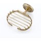 thumbnail image 4 of 1 soporte para jabón de latón macizo para pared de baño, soporte para bandeja de cesta para jabón antiguo vintage para baño doméstico, 4 of 4
