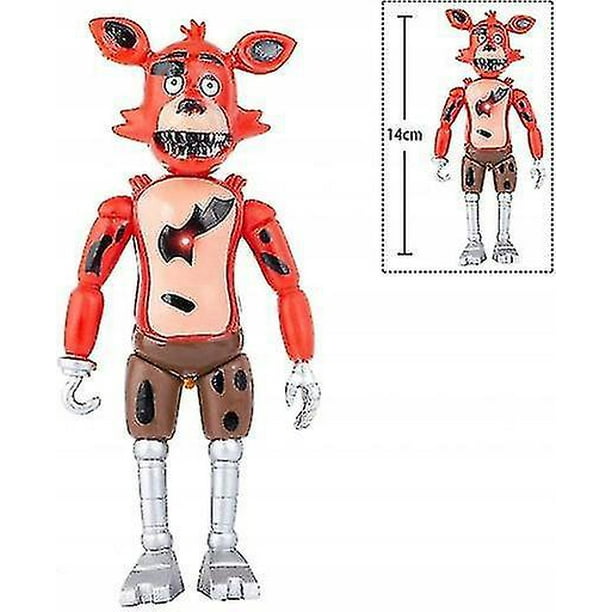 TOY MEXICAN FIGURE JUMBO FOXY FIVE NIGHTS AT FREDDY'S ANIMATRONICS 8 INCHES