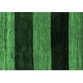 thumbnail image 1 of Ahgly Company Indoor Rectangle Abstract Emerald Green Modern Area Rugs, 4' x 6', 1 of 4