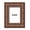 Brown, variant on 3.5x5 Natural Modern Bamboo Picture Frame - UV Acrylic, Foam Board Backing, Hanging Hardware
