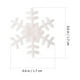 thumbnail image 3 of 200PCS Navidad Decoraciones de copo de nieve Copos de nieve Colgantes Navidad Árbol Decoraciones Blanco, 3 of 5