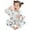 White, variant on GDREDA Flannel Baby Sleeping Bag Unisex Pajamas, Long Sleeve Zipper Wearable Sleeping Sack for Autumn Winter Boys Girls （Dark Blue,3-4 Years)