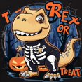 thumbnail image 3 of CafePress - T Rex Or Treat Men's Value T Shirt - Men's Classic Graphic Cotton T-Shirt, 3 of 4